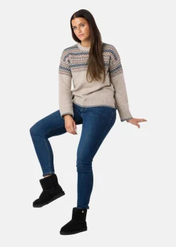 Sale Seaside Montana Suede Wool Winter Boot High W Black