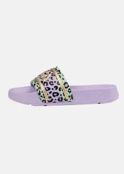Outlet Fila MORRO BAY P slipper kids Viola-Leopard