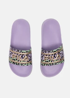 Outlet Fila MORRO BAY P slipper kids Viola-Leopard