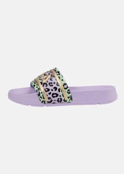Hot Fila MORRO BAY P slipper teens Viola-Leopard