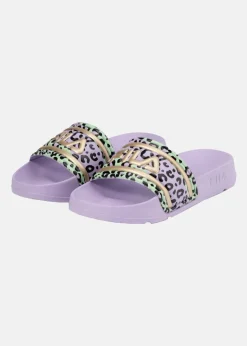 Hot Fila MORRO BAY P slipper teens Viola-Leopard