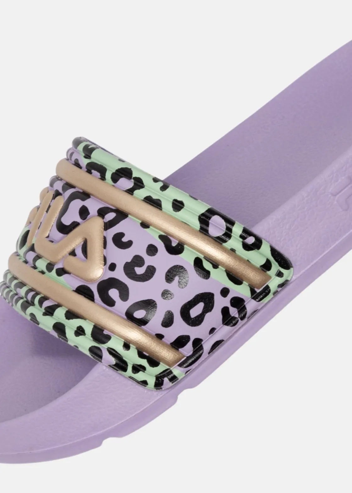 Hot Fila MORRO BAY P slipper teens Viola-Leopard