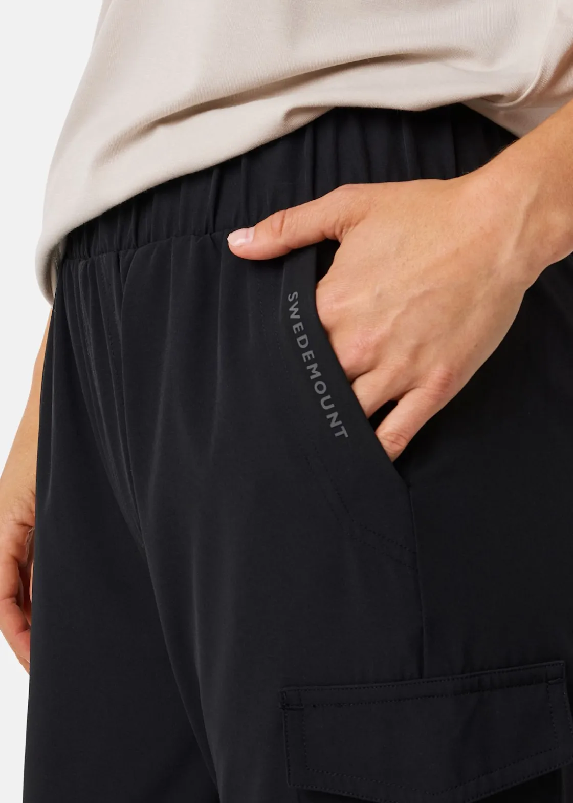 Sale Swedemount Move Cargo Pants W Black