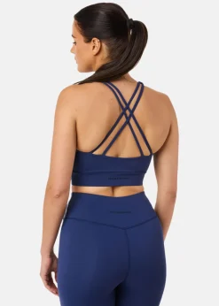 Best Swedemount Move Strap Bra W Lt. Midnight Blue