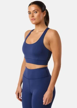 Best Swedemount Move Strap Bra W Lt. Midnight Blue