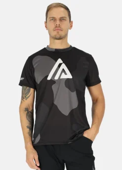 Online Mount MTB Bike Tee Black Camo