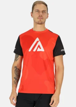 Hot Mount MTB Bike Tee Orange Camo