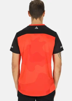 Hot Mount MTB Bike Tee Orange Camo