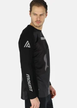 Outlet Mount MTB Bike Tee Long Sleeve Black Camo