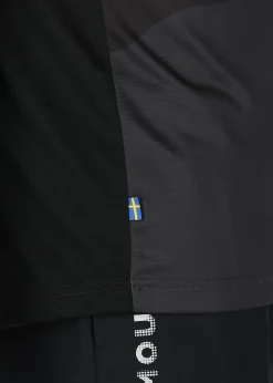 Outlet Mount MTB Bike Tee Long Sleeve Black Camo