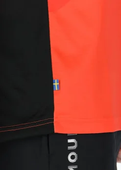 Mount MTB Bike Tee Long Sleeve Orange Camo