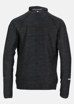 Swedemount Multi Fullzip JR Black melange/Black