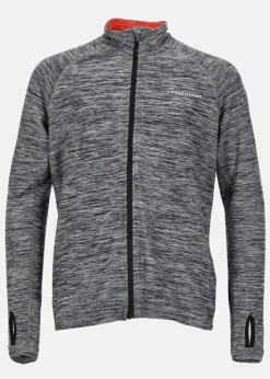 Hot Swedemount Multi Fullzip JR Charcoal Melange/ Black