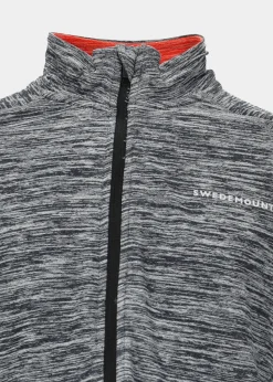 Hot Swedemount Multi Fullzip JR Charcoal Melange/ Black