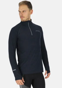 New Swedemount Multi Halfzip Dk. Navy Melange/ Navy