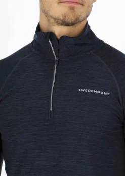 New Swedemount Multi Halfzip Dk. Navy Melange/ Navy