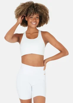 Clearance Athlecia Myolie W Sports Bra White