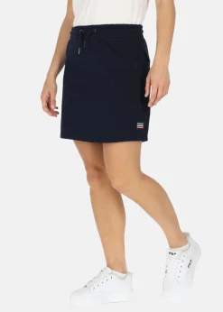 Sale Seaside Nautical Skirt W Navy