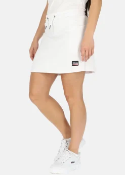 Clearance Seaside Nautical Skirt W White