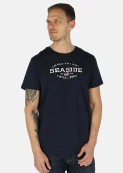 Sale Seaside Nautical Tee Navy