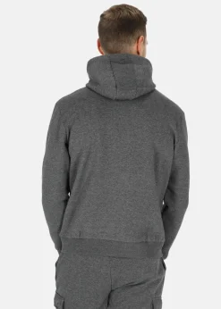 Clearance Seaside Nautical Zip Hood Grey Melange