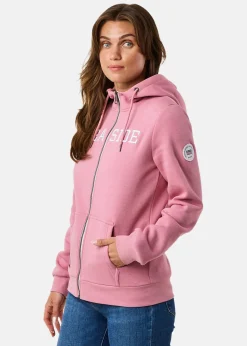 Clearance Seaside Nautical Zip Hood W II Dusty Rose