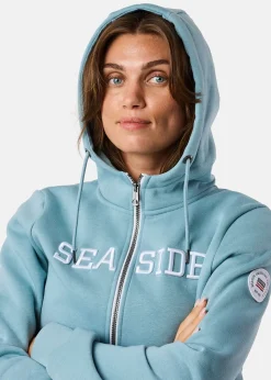 Discount Seaside Nautical Zip Hood W II Sage Green