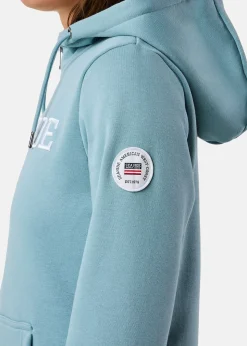 Discount Seaside Nautical Zip Hood W II Sage Green