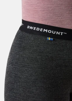 Best Swedemount Nepal Wool Terry Merino 3/4 Pants W Charcoal Melange