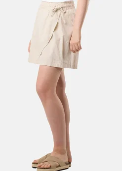 Sale Seaside New Hampshire Linen Skort W Beige