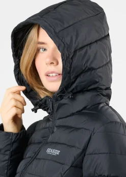 Discount Seaside New Haven Coat W Black