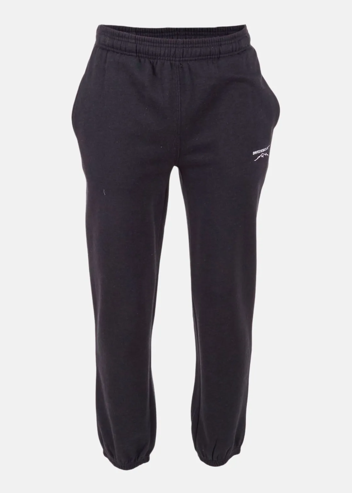 Outlet Swedemount New York Pant JR Black melange