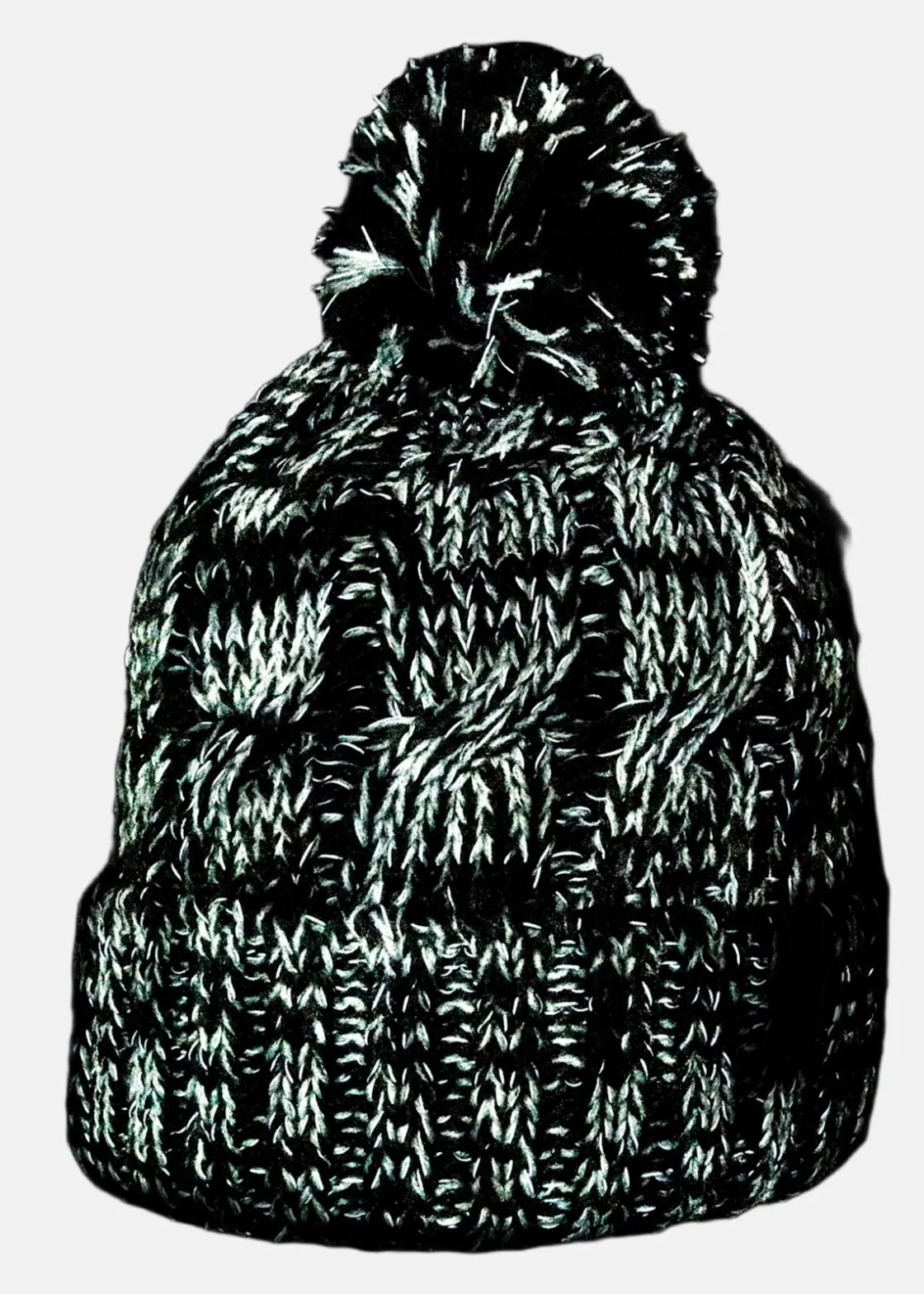 Lindberg NIGHTLIGHT HAT, REFLECTIVE BLACK/GREY