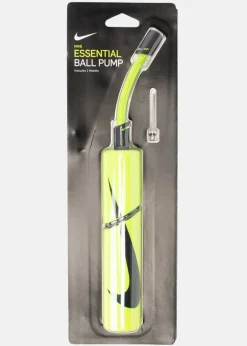 Discount Nike ESSENTIAL BALL PUMP INTL VOLT/BLACK/BLACK
