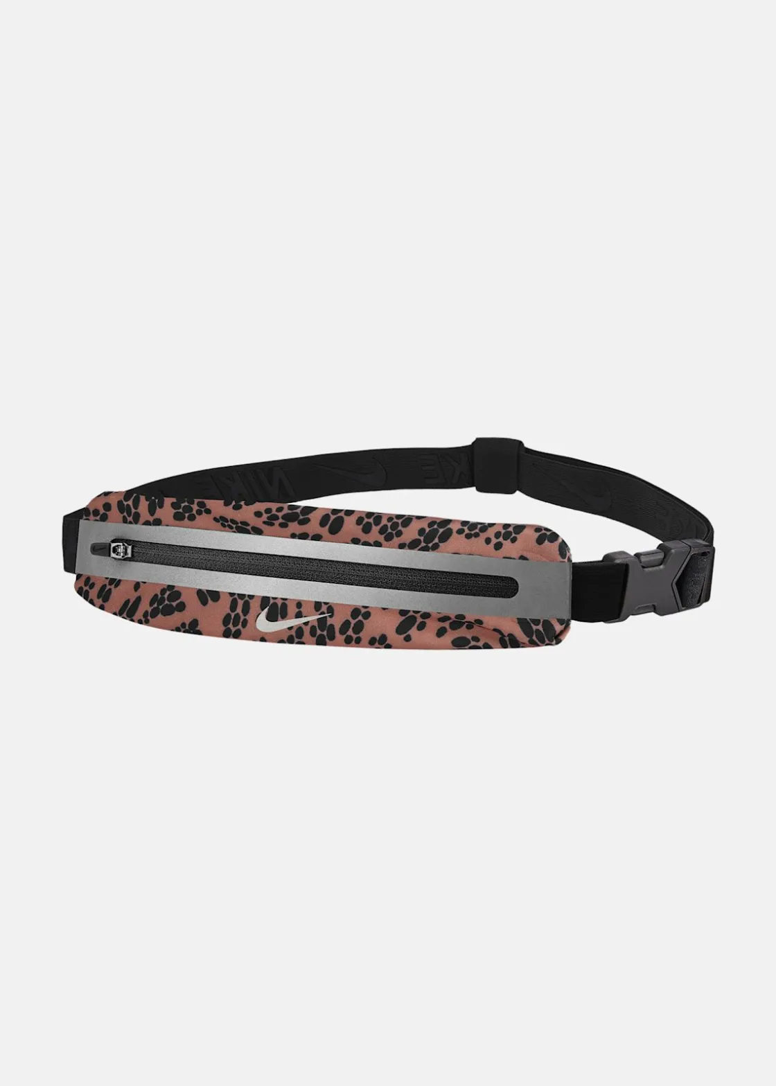 Sale Nike SLIM WAIST PACK 3.0 PRINT Mineral Clay/Black/Silver
