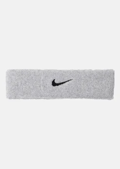 Hot Nike SWOOSH HEADBAND MATTE SILVER/BLACK
