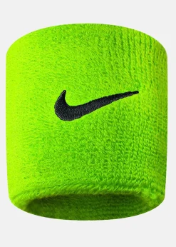 Clearance Nike SWOOSH WRISTBANDS 2 PK ATOMIC GREEN/BLACK