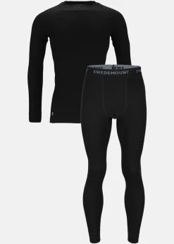 Clearance Swedemount Nordic Active Base Layer Set II Black