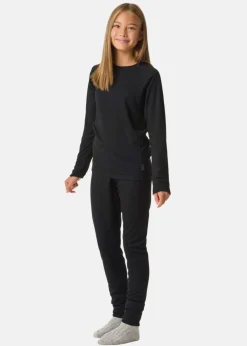 Best Swedemount Nordic Active Base Layer Set JR II Black