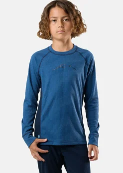 Best Swedemount Nordic Active Baselayer Set JR Dk. Navy/Blue