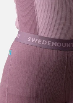 Best Swedemount Nordic Active Baselayer Set W Dk. Mauve/Pale Mauve