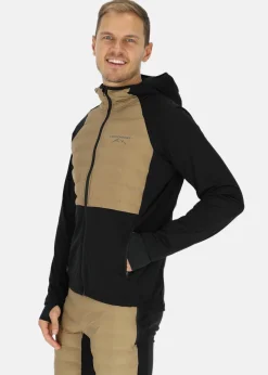 Best Swedemount Nordic Hybrid Hooded Jacket Black/Cappuccino