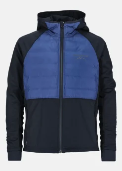 Hot Swedemount Nordic Hybrid Hooded Jacket JR Imperial Blue/Navy