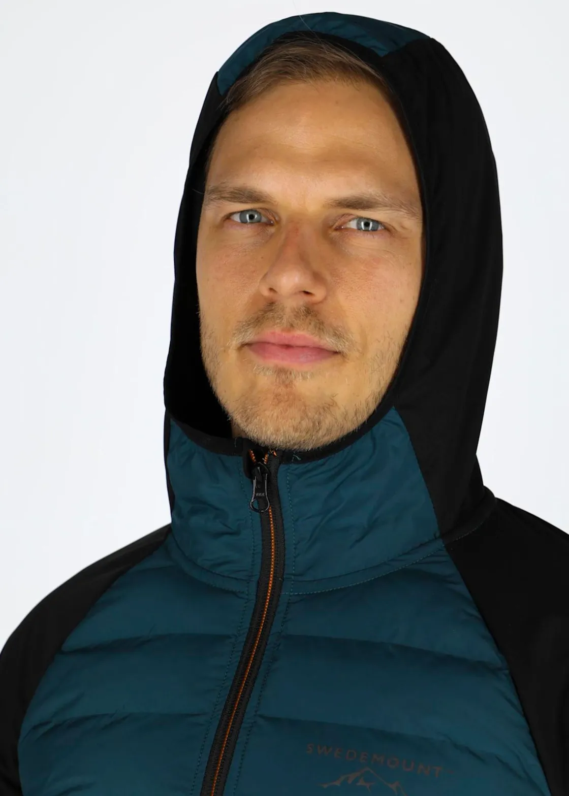 Best Swedemount Nordic Hybrid Hooded Jacket Green/Black