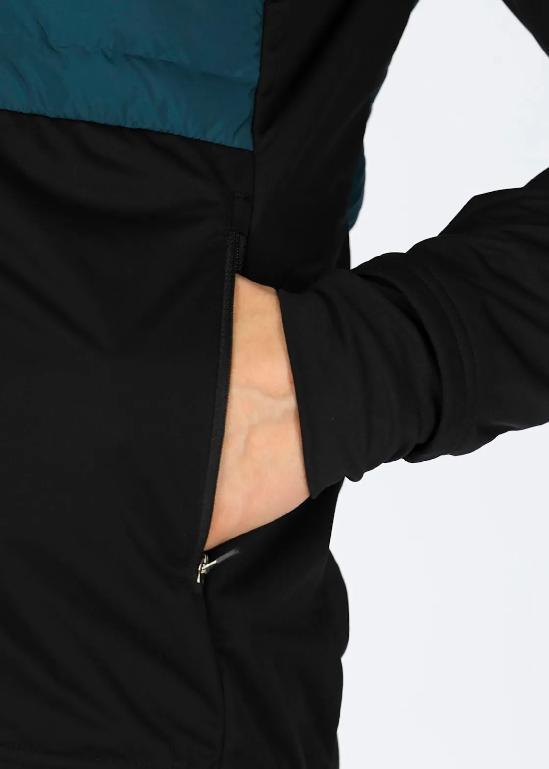 Best Swedemount Nordic Hybrid Hooded Jacket Green/Black