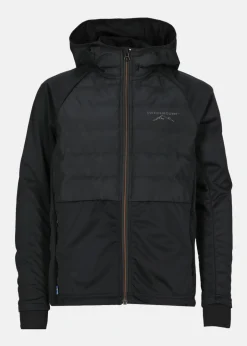 Clearance Swedemount Nordic Hybrid Hooded Jacket JR Black/Charcoal