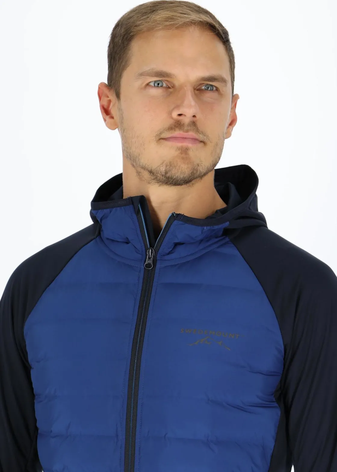 Hot Swedemount Nordic Hybrid Hooded Jacket Imperial Blue/Navy