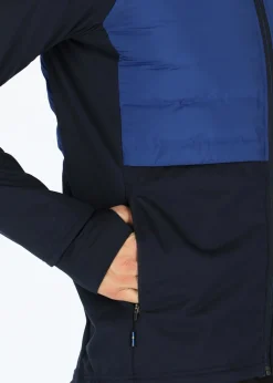 Hot Swedemount Nordic Hybrid Hooded Jacket Imperial Blue/Navy