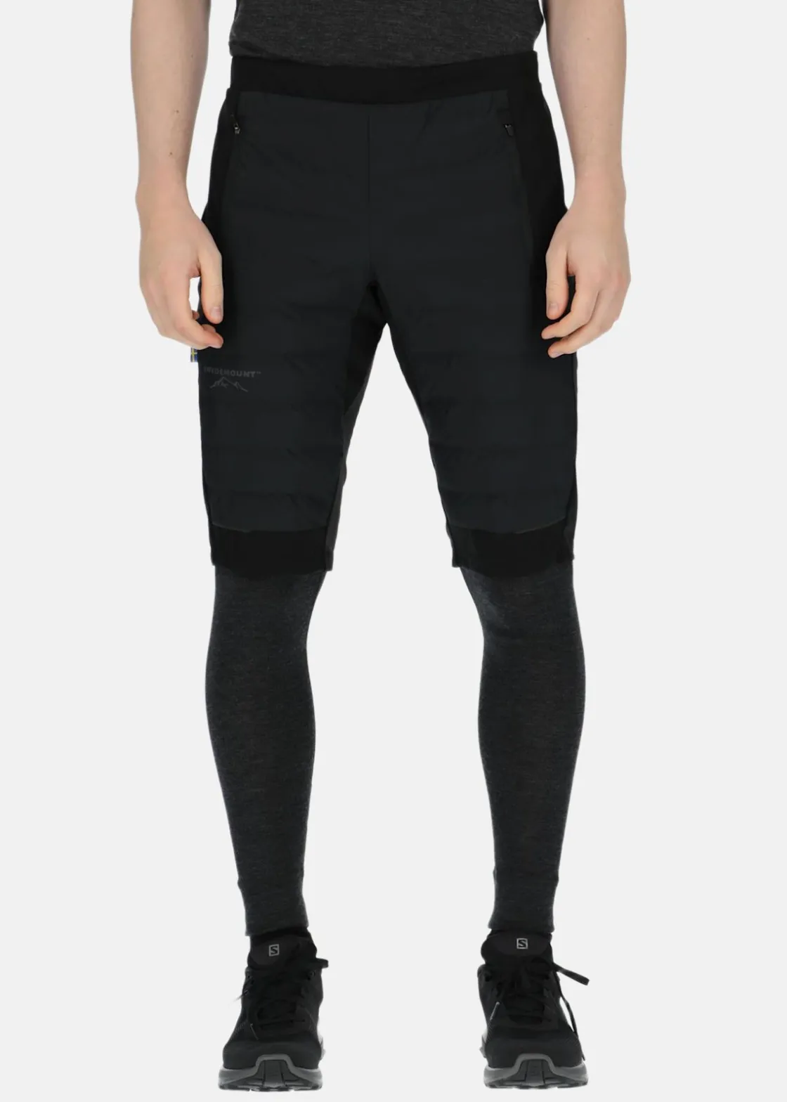 Sale Swedemount Nordic Hybrid Shorts Black/Charcoal