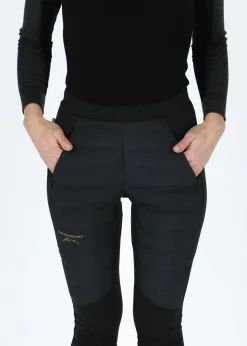 Best Swedemount Nordic Hybrid Tights W Black/Charcoal